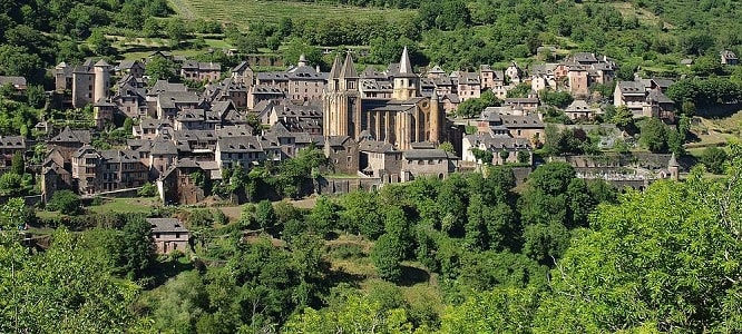 Randonnée en Aubrac entre Lozère, Cantal et Aveyron.