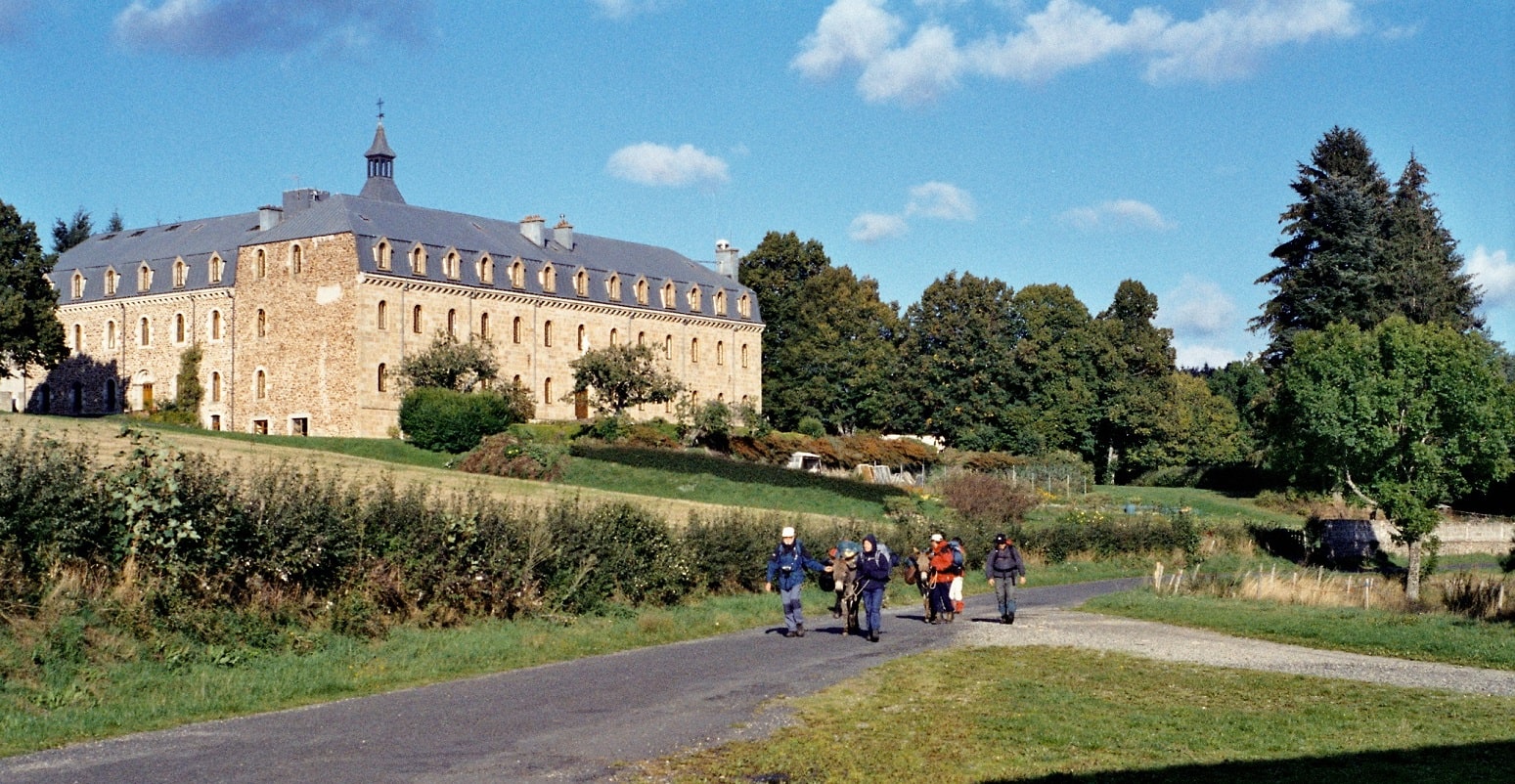L'abbaye Notre Dame des Neiges en Ardèche